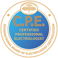 CPE Certified professional electrologist logo